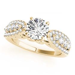 1.70 ctw VS/SI Diamond Solitaire Ring 14K Yellow Gold - REF-292Y5X - SKU:25723
