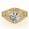 Image 1 : 1.12 ctw VS/SI Diamond Solitaire Ring 14K Yellow Gold - REF-146F9N - SKU:25186