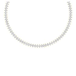 20 ctw VS/SI Diamond Necklace 18K Yellow Gold - REF-1470X2R - SKU:40018