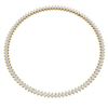 Image 3 : 20 ctw VS/SI Diamond Necklace 18K Yellow Gold - REF-1470X2R - SKU:40018