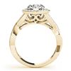 Image 2 : 1.75 ctw VS/SI Diamond Halo Ring 14K Yellow Gold - REF-291H5M - SKU:24023