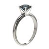 Image 3 : 1.26 ctw Intense Blue Diamond Ring 10K White Gold - REF-147R7K - SKU:36429