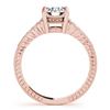 Image 2 : 0.97 ctw VS/SI Diamond Ring 14K Rose Gold - REF-133N6A - SKU:25236