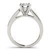 Image 2 : 0.70 ctw VS/SI Diamond Solitaire Ring 14K White Gold - REF-76F2N - SKU:25472