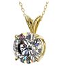 Image 2 : 2.03 ctw H-SI/I Diamond Necklace 10K Yellow Gold - REF-585M2F - SKU:36810