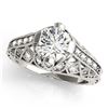 Image 2 : 1.25 ctw VS/SI Diamond Ring 14K White Gold - REF-271X3R - SKU:25160