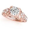 Image 2 : 1.25 ctw VS/SI Diamond Ring 14K Rose Gold - REF-277X8R - SKU:25146