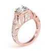 Image 3 : 1.25 ctw VS/SI Diamond Ring 14K Rose Gold - REF-277X8R - SKU:25146