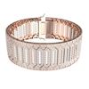 Image 3 : 23 ctw VS/SI Diamond 8 Inch Bracelet 18K Rose Gold - REF-1410X2R - SKU:40056