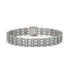 Image 3 : 26.02 ctw Sky Topaz & Diamond Bracelet 14K White Gold - REF-223Y5X - SKU:45965