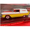 Image 2 : Johnny Lightening 1/18 Scale 1955 Chevy Coca Cola Sedan Delivery Vehicle in Original Box