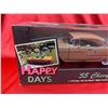 Image 2 : American Muscle Happy Days 55 Chevy 1/18 Scale Die Cast in Original Box