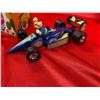 Image 2 : Vintage Gears Toy Tractor Still in Original Box. Plus Disney Donald Duck Formula 1 Race Car