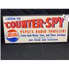 Image 2 : Pepsi Cola Listen to Counterspy Pepsi's Radio Thriller Paper. Signed. Shrink Wrapped