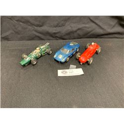 Lot of 3 Vintage Slot Cars.