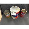 Image 2 : Vintage Prestone Antifreeze 1 Gallon Tin Plus 2 Esso Oil Cans