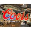 Image 2 : A  Vintage Coors Advertising Mirror 26" w x 16.5" H