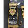 Image 2 : Walkerton Lodge Number 94 Vintage Ribbon and Court Hermes Number 9292 Pin