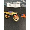 Image 2 : Lot of Canadian and US Pins