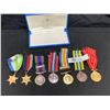 Image 1 : Royal Canadian Navy Medal Group. WWII 1939-45 Star,.War Medal, CVSM with Overseas Bar, Korea Medal-N