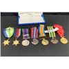 Image 2 : Royal Canadian Navy Medal Group. WWII 1939-45 Star,.War Medal, CVSM with Overseas Bar, Korea Medal-N