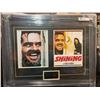 Image 1 : 1980 " The Shining" Jack Nicholson as Jack Torrance. Nicely Framed Autographed Picture. With Hologra