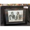 Image 1 : Nicely Framed Picture Of the King of Comedy. Jerry Lewis and Robert De Niro. Nicely Framed. 16" w x 