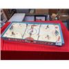 Image 1 : All Star Hockey Game From the 1950's Vintage. Metal Players Made by Monroe Games Limited Nice Graphi