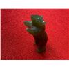 Image 2 : 1" H Jade Bear Cub. Very Nice Condition