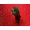 Image 2 : 1" H Jade Bear Cub. Very Nice Condition