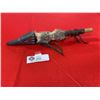 Image 1 : Vintage 1940's Smokehouse Argilite Pipe Robbit. 13" L Has Had a Repair to the Argilite