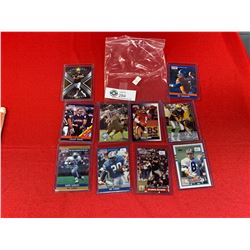 A Lot of NFL Football Trading Cards  With A Troy Aikman Rookie Card