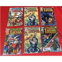 Marvel Comics Tarzan Lot of 6 Comics