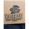 Image 3 : Fleer Football 1990 SEALED Box of Trading Cards. Never Opened. Great Price for the Future Investment