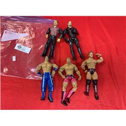 Vintage Wresting Action Figures 7" Tall.