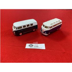 2 Volkswagen Bus Toys 5  Long