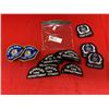 Image 1 : Lot of Burnaby Fire Department Patches BC Ambulance Patches and BC Marine Services Patches