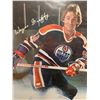 Image 2 : 7 Up Poster With Wayne Gretzky on it With His Signature. 19"w x 26" h