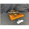 Image 1 : A Cannon Decorative Display Piece. 4" w x 9" L x 4" h