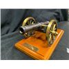 Image 2 : A Cannon Decorative Display Piece. 4" w x 9" L x 4" h