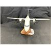 Image 2 : A Custom Time Air Model Airplane on Stand in Very Nice Condition. Very Well Done. 10.5 " L x 12" w