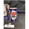 Image 2 : Evenrude Lubricant and an STP Oil Treatment Tins.