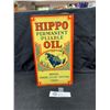 Image 1 : Hippo Permanent Pliable Oil. One Imperial Gallon. Made in Canada. Nice Graphics