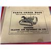 Image 2 : Parts Order Book Caterpillar Parts. Finning Tractor and Equipment