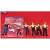 Image 1 : Bag of 7" Tall Vintage Wrestling Action Figures.