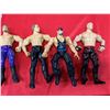 Image 2 : Bag of 7" Tall Vintage Wrestling Action Figures.