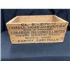 Image 1 : Vintage Whizbang Canadian Industry 22 Shot Dominion Ammunition. Wooden Box