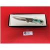 Image 1 : Brand New Stainless Steel Knife Decorative Handle with Eagles on It. In Box