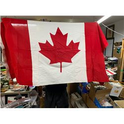 Vintage Cloth Canadian Flag