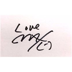 Signed Peter Max - Signature Cut